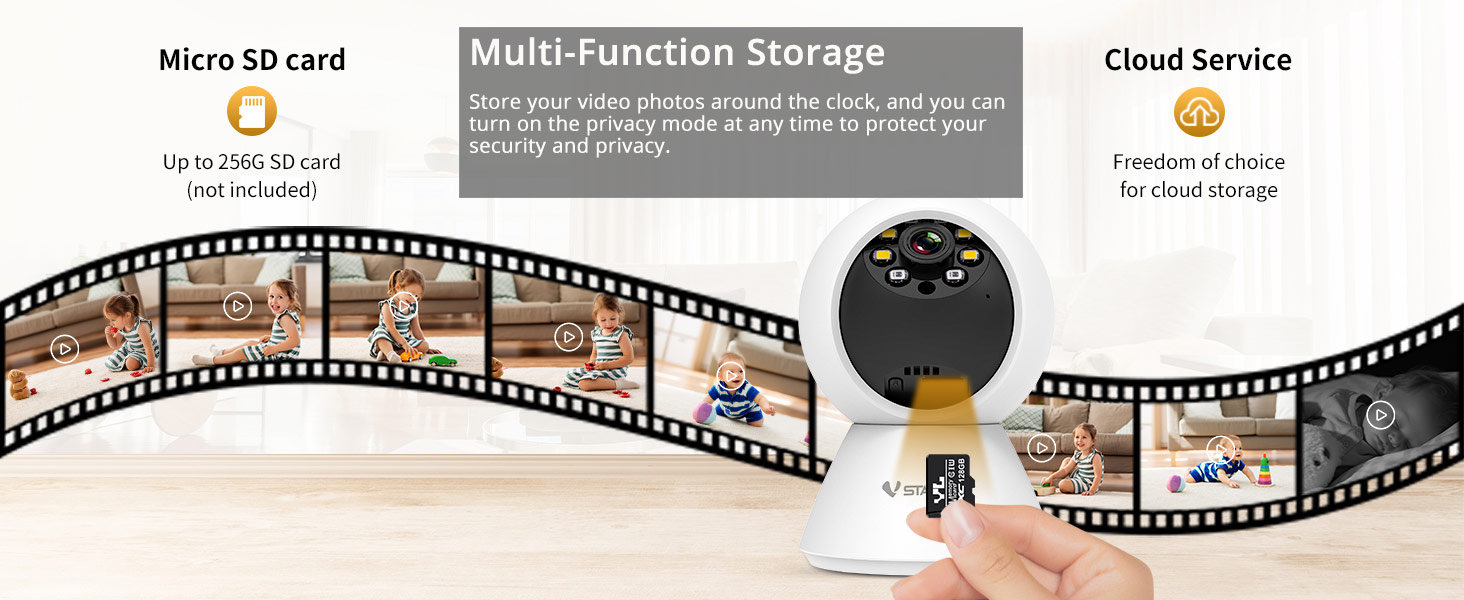 Vstarcam CS49 IP Camera microSD Card